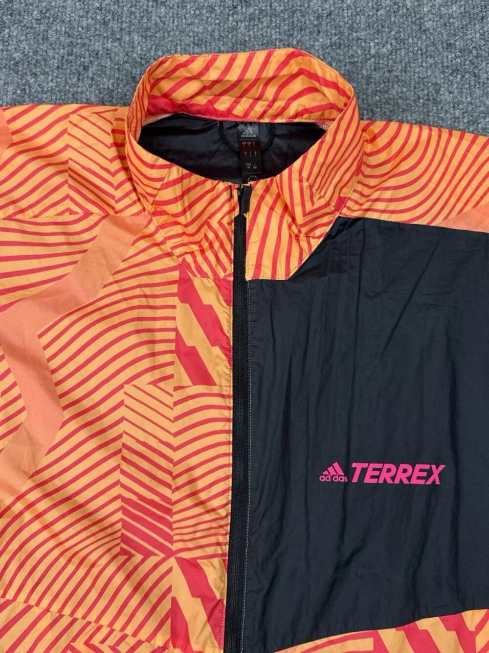 Adidas Terrex Wind Jacket HI6200 WIND.RDY Orange Size L